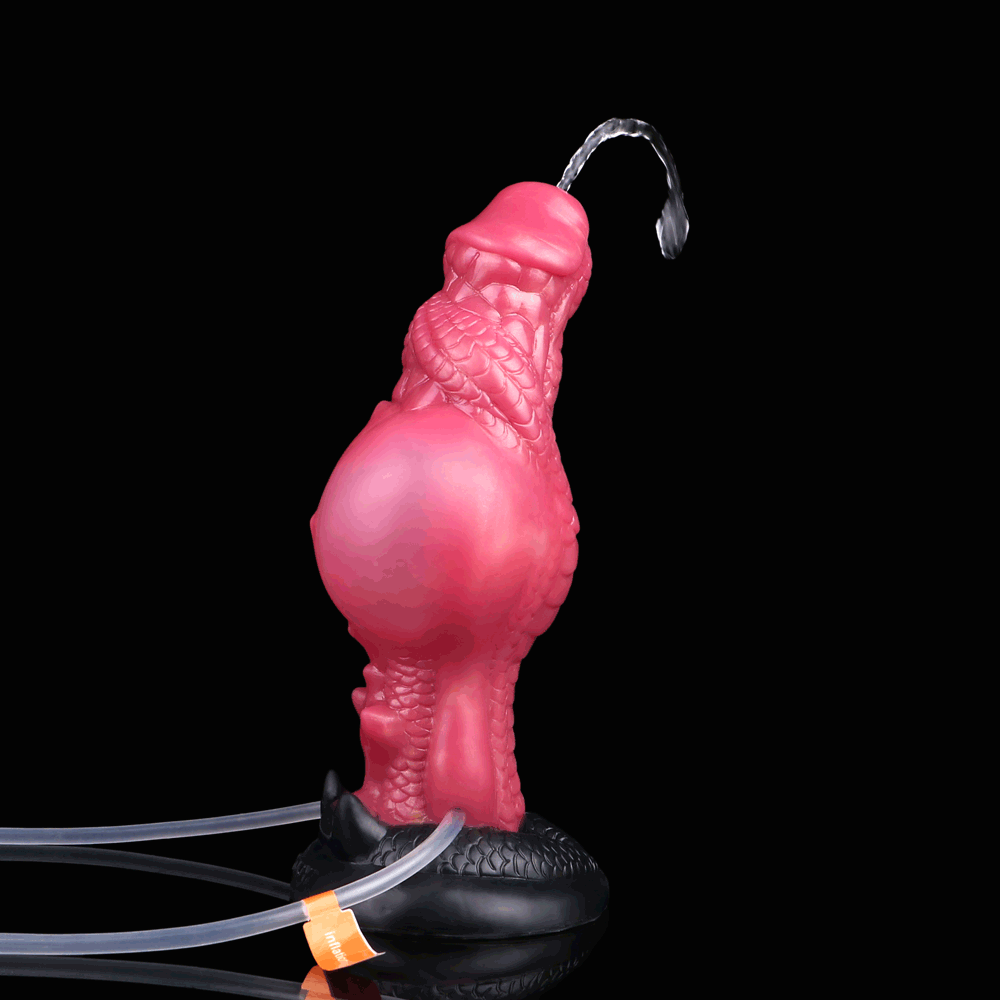 Inflatable Squirting Dildo for Women – Fantasy Monster Toy - BeastGasm